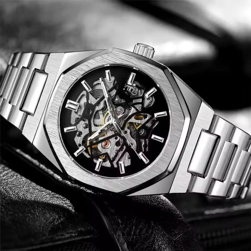 Loravento Automatic Onyx Steel