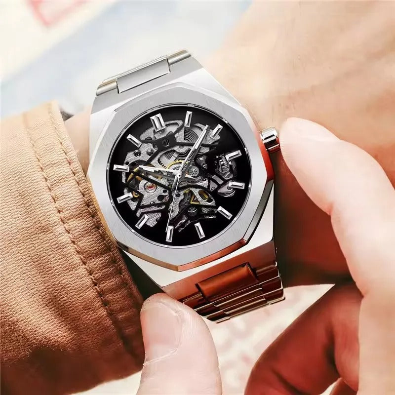 Loravento Automatic Onyx Steel