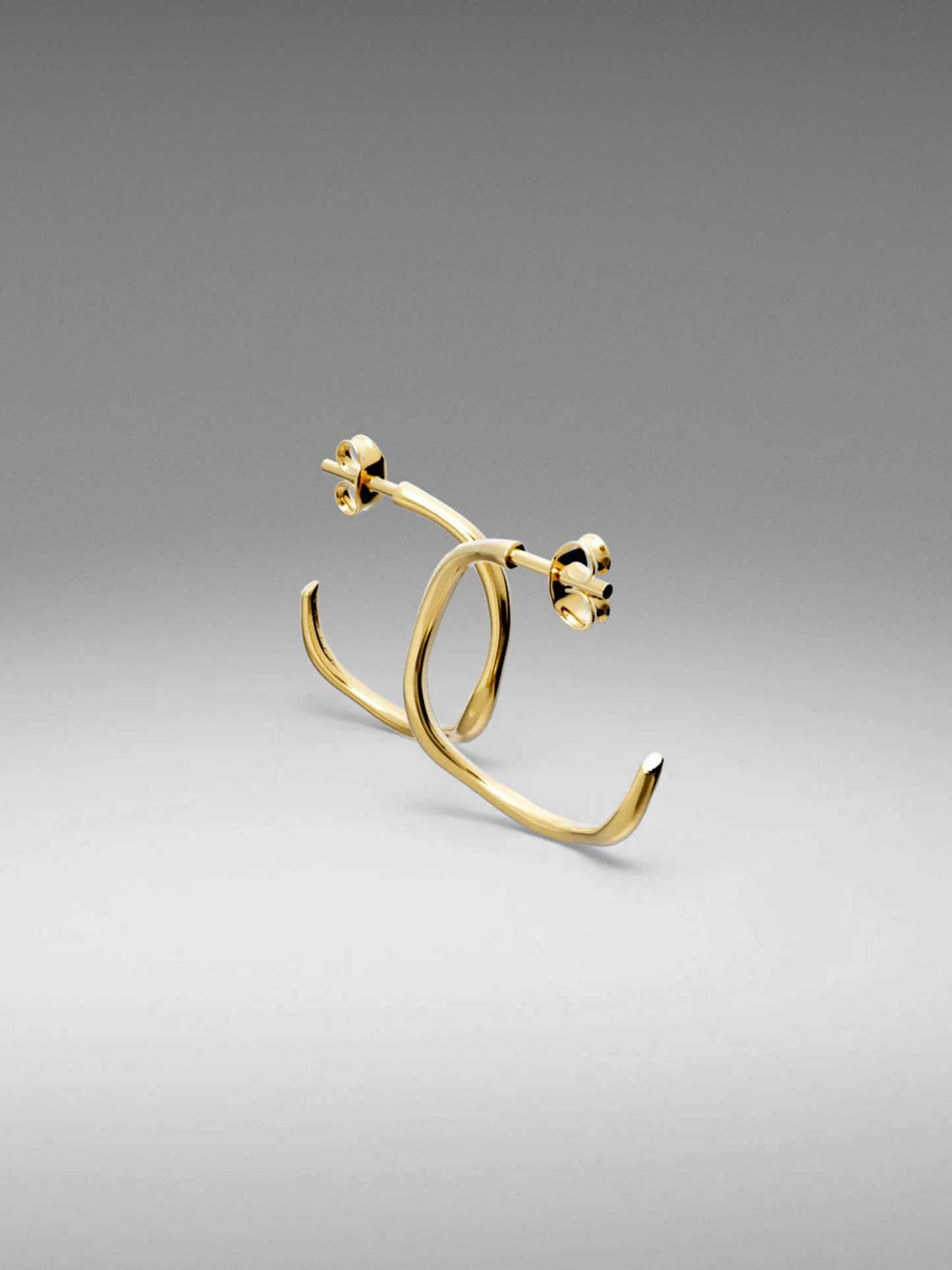 Loravento Fluid Champagne Hoops