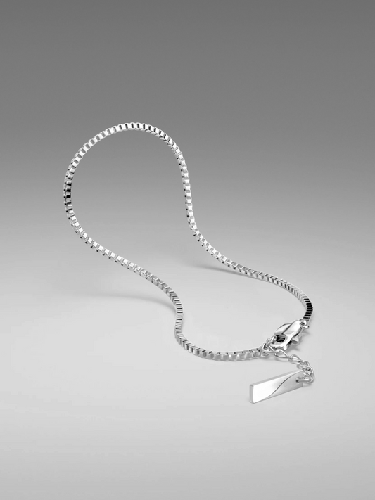 Loravento Square Chain Bracelet Steel