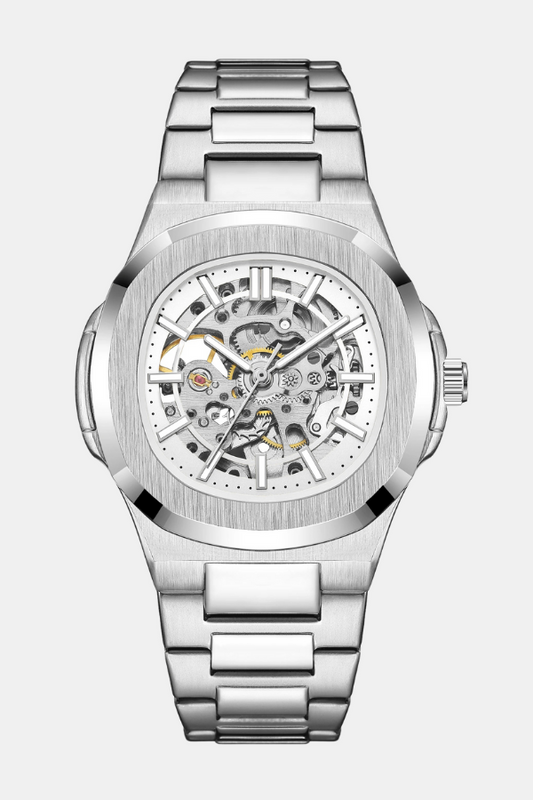 Loravento Skeleton Automatic Silver